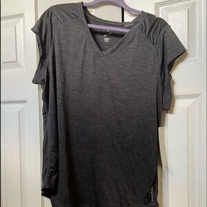 Head Workout Top, Black/Gray, Size 1X